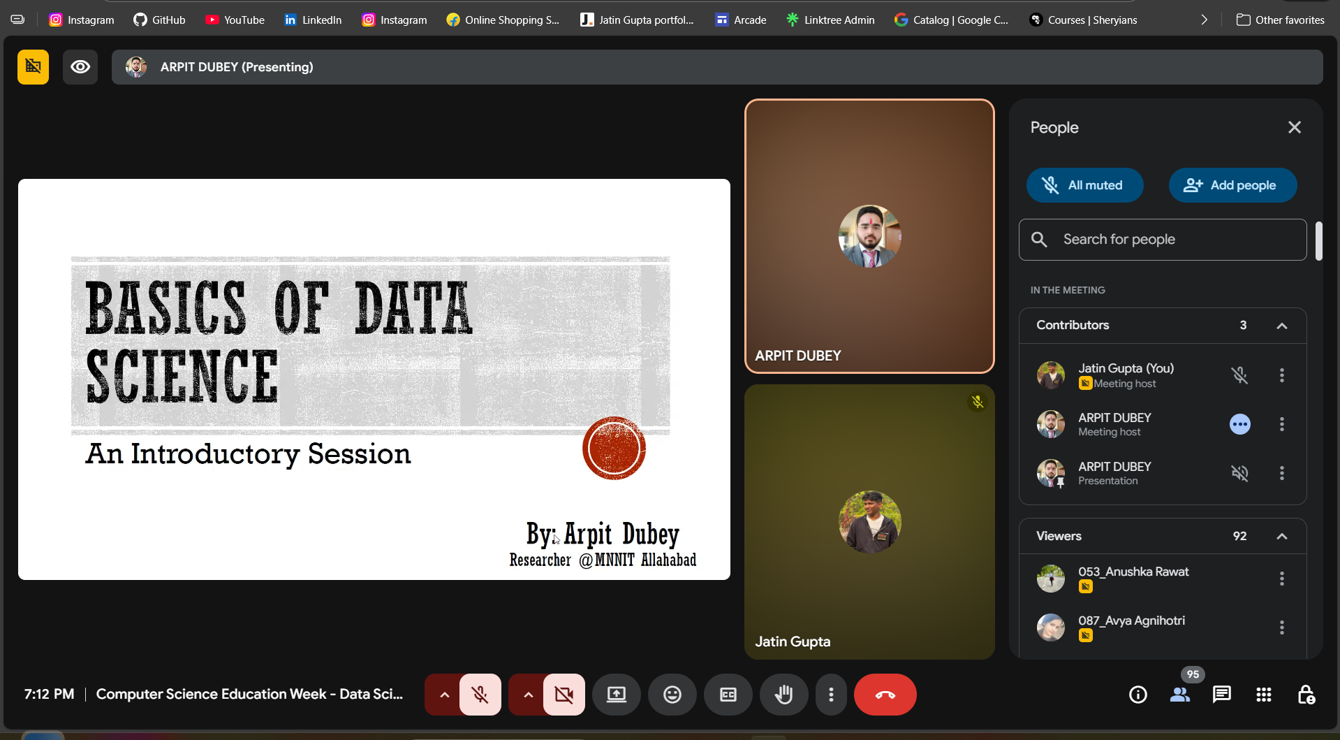 Data Science Workshop